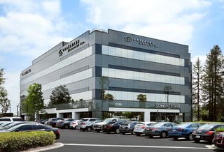 A JV of LPC West and Angelo Gordon have acquired this office building at 2300 E. Katella Ave as part of a much larger portfolio acquisition from the Colton Co.