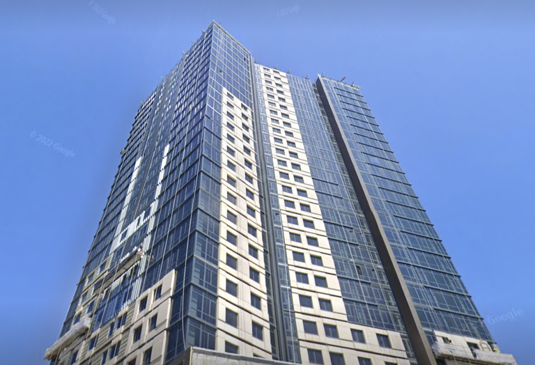 360 Huguenot St., a new 28-story multifamily development in New Rochelle.