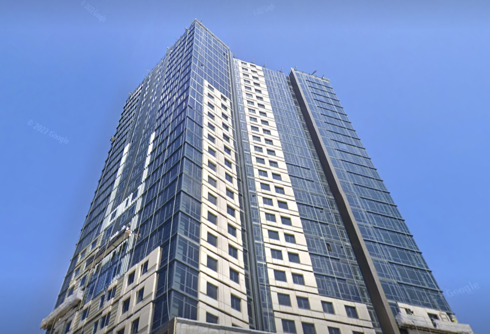 360 Huguenot St., a new 28-story multifamily development in New Rochelle.