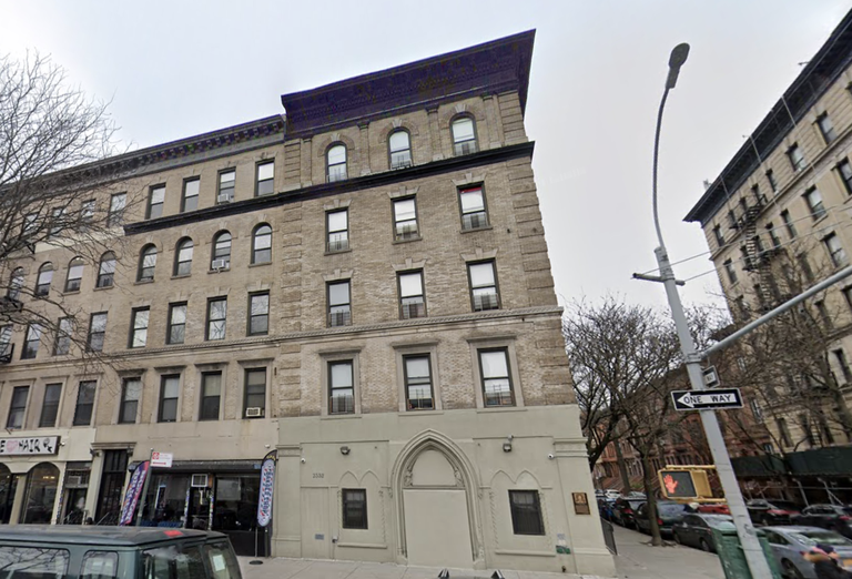 2332 Adam C Powell Boulevard, a residential building that also serves as a homeless shelter, was one of two Harlem properties that Urban Resource Institute signed a refi loan for this week.