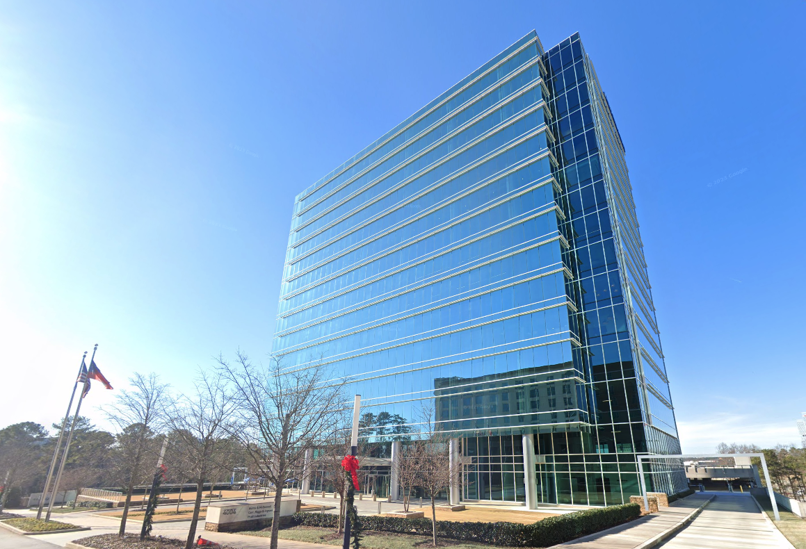 Summit Four, one of four office buildings in the Perimeter Summit complex in Brookhaven, Georgia.
