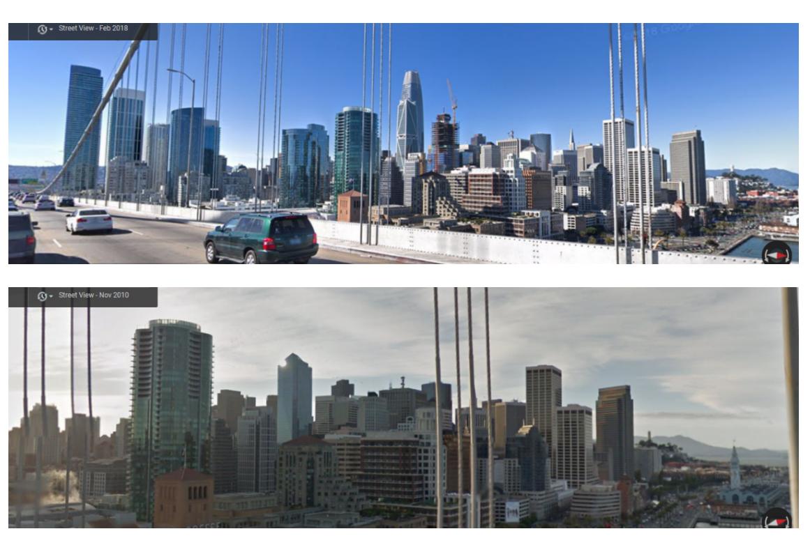 San Francisco's #10YearChallenge Reflects New Skyline