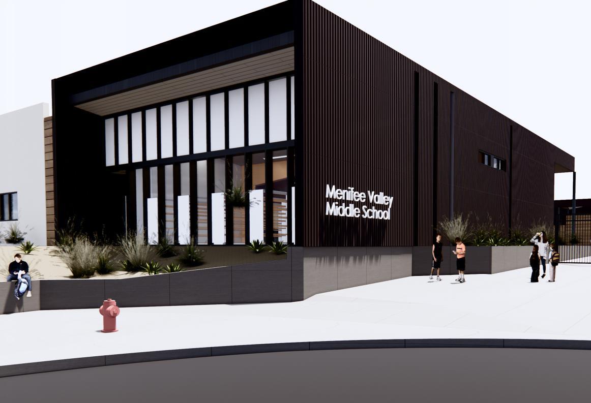 Menifee Valley Middle School in Riverside