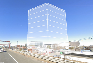 A rendering of the proposed life sciences development at 45 Mystic Ave. in Somerville.