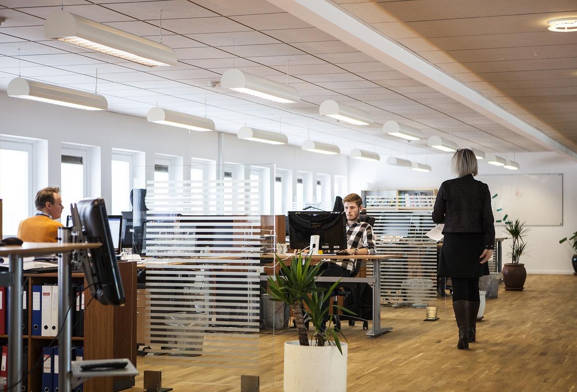 people in office workplace