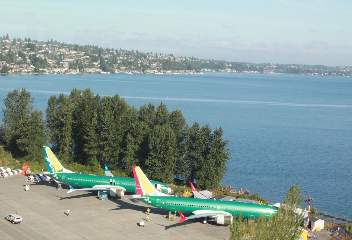 Boeing plant in Renton