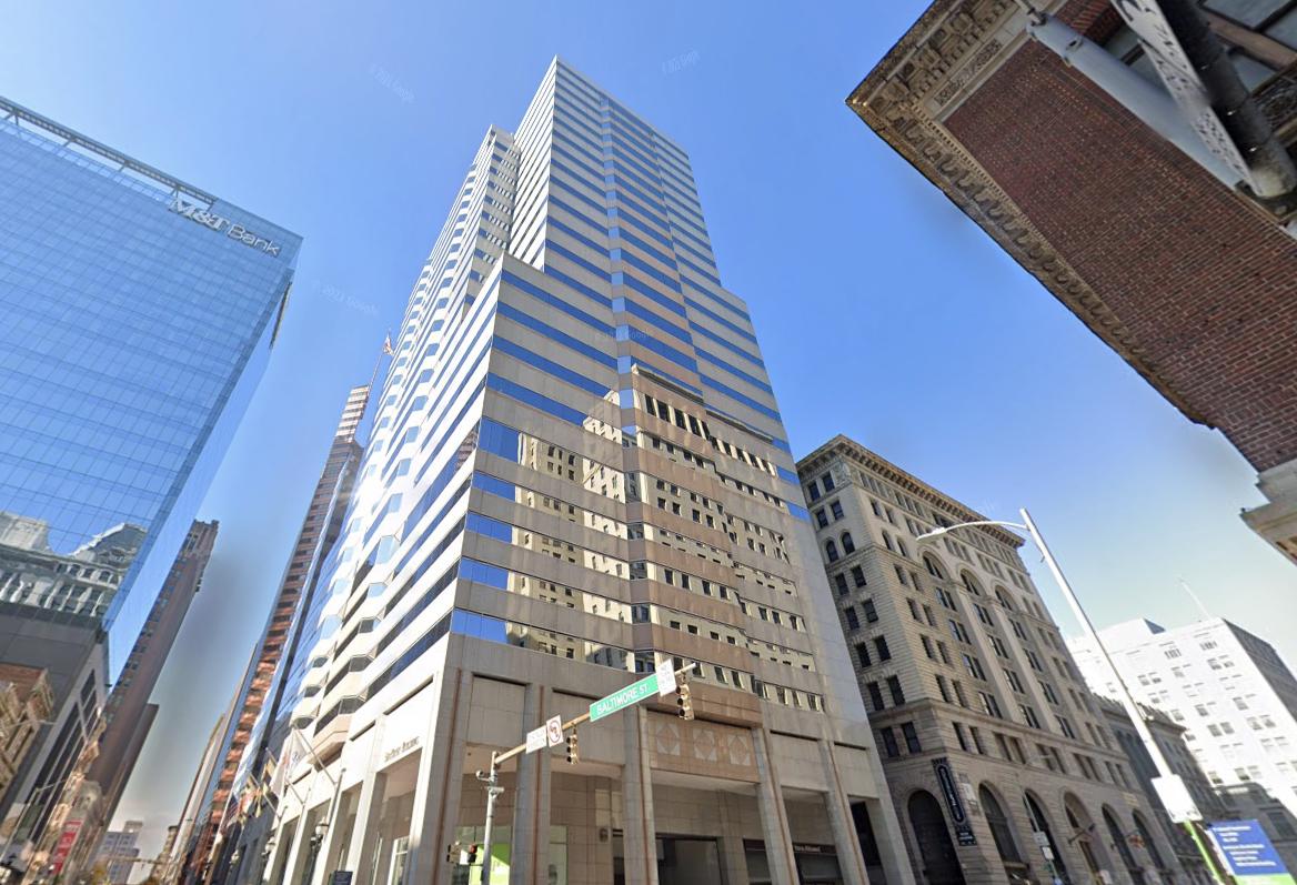 Another Downtown Baltimore Office Tower Hits The Market As Values Drop
