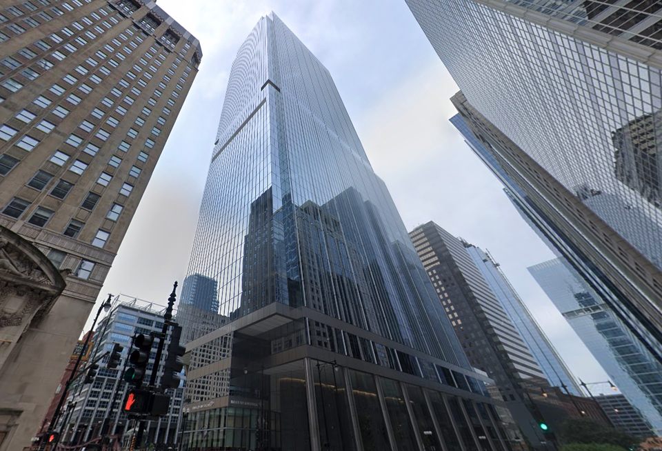 Riverside Investment & Development's 110 N. Wacker Drive in Chicago.