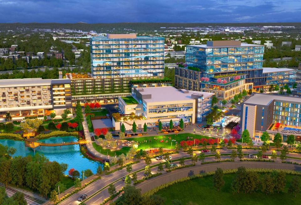 ONEC1TY full aerial view
