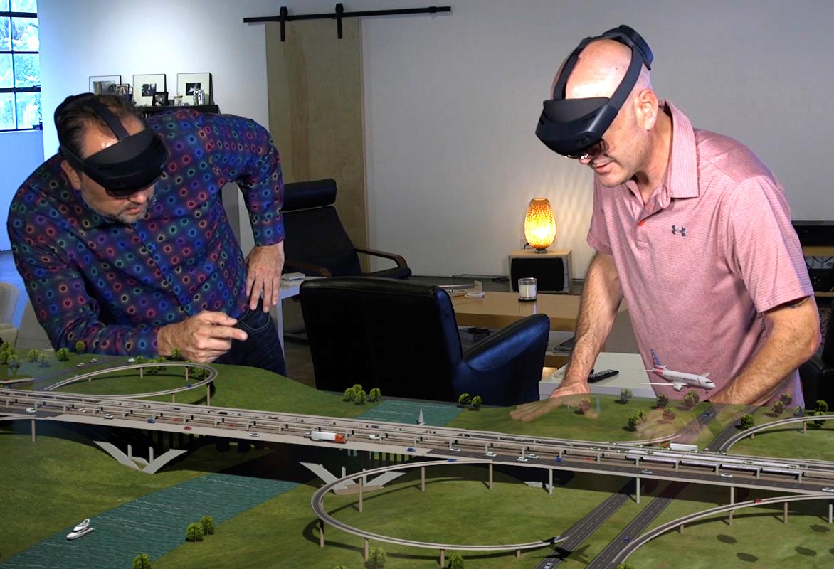 Using Augmented Reality, Stakeholders Can Explore 3D Visualizations With Each Other In Real Time.