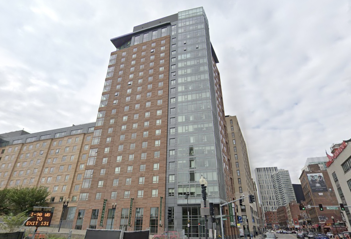 The Tower at One Greenway in Chinatown.