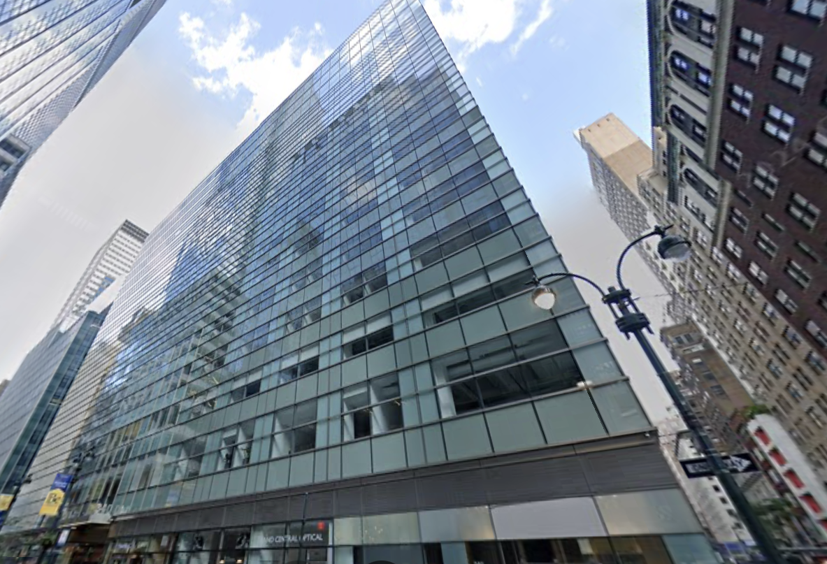 340 Madison Ave., the 22-story Midtown office tower previously owned by RXR until it sold to its lender at auction last week.