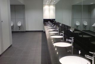 washroom toilet sink