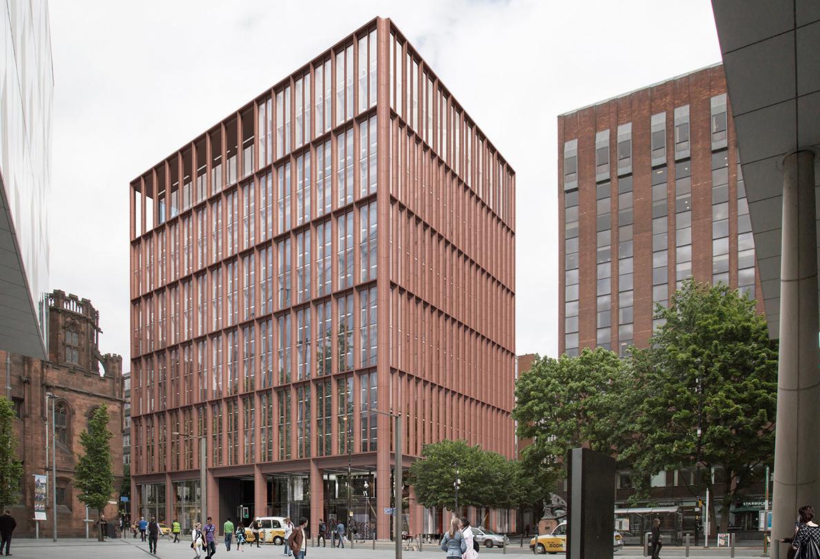 125 Deansgate Manchester office offices designed glen howell architects developer Worthington