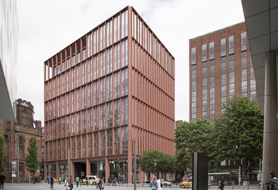 125 Deansgate Manchester office offices designed glen howell architects developer Worthington