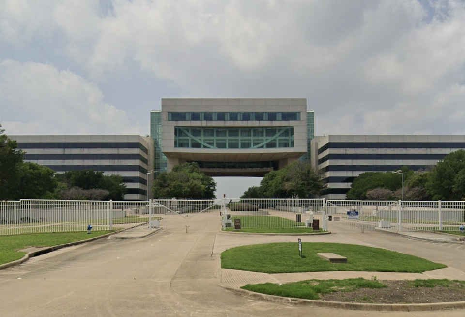 Site of AT&T planned headquarters development.