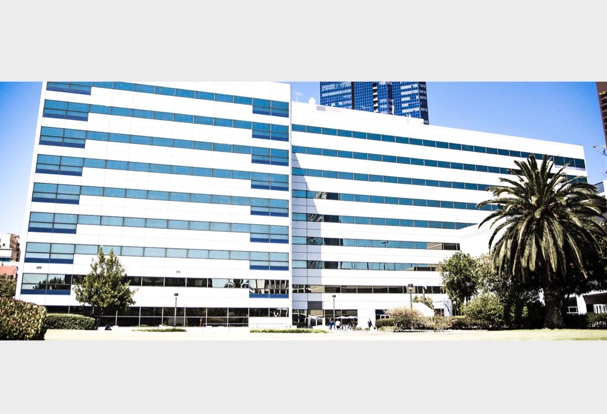 Rising Realty Partners' 1200 W. 7th Street office building in downtown Los Angeles