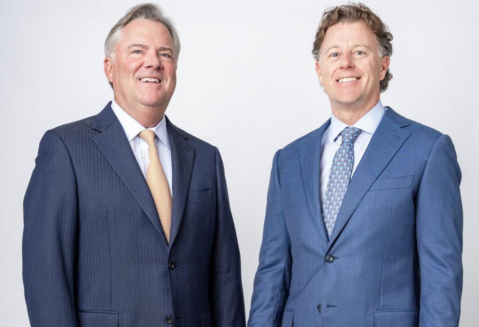 Duane Henley and Nathan Durham of Newmark