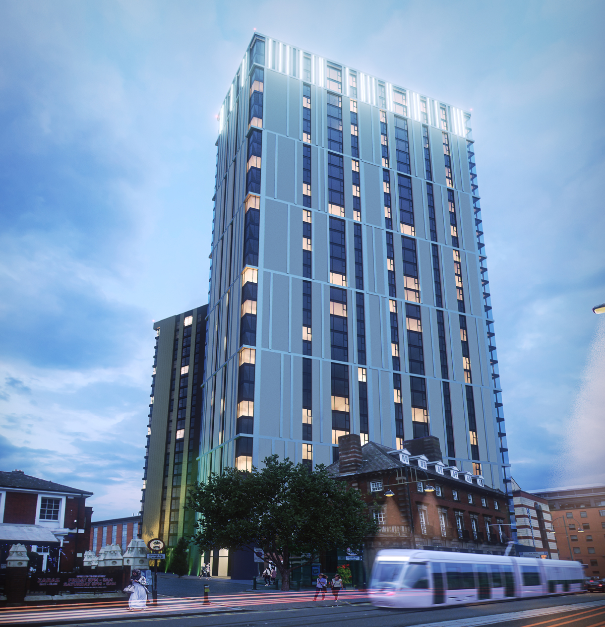 The Real Estate and Housing team at Lloyds Bank has provided real estate investment company Aprirose with a three-year, £27.2m funding package to help it bring forward what will be Birmingham’s tallest residential building upon completion.

 

The 33-storey, 217-unit Tower 2 will be Aprirose’s second private rented sector (PRS) building at its The Bank development in central Birmingham. The scheme is adjacent to the 189-apartment Tower 1 which completed in June 2018. Tower 2 is expected to complete in 2019. 