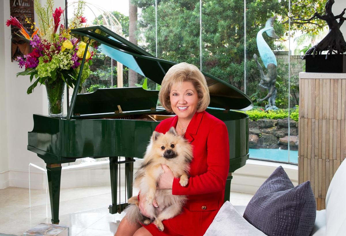 Edna Meyer-Nelson and Beau