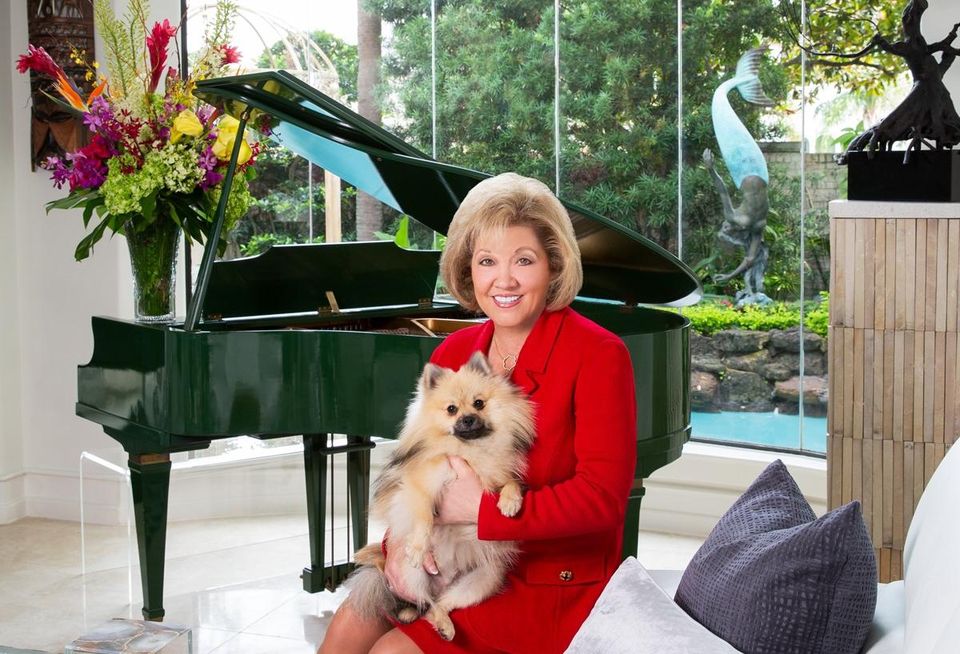 Edna Meyer-Nelson and Beau