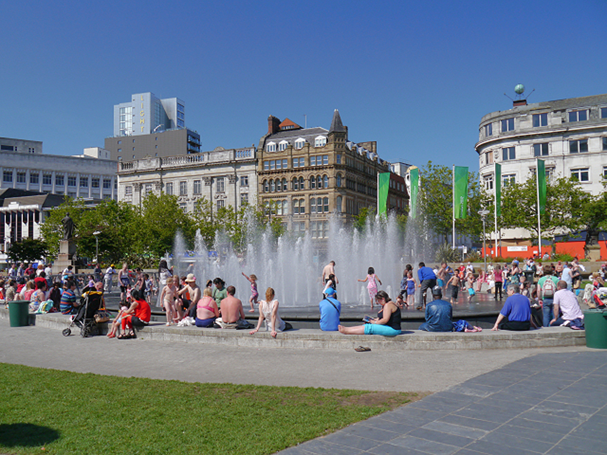 Piccadilly Gardens, Manchester
