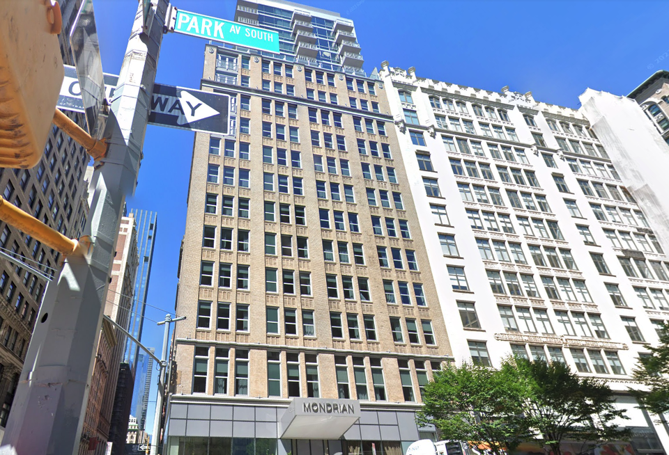 The Mondrian Hotel on Park Avenue South