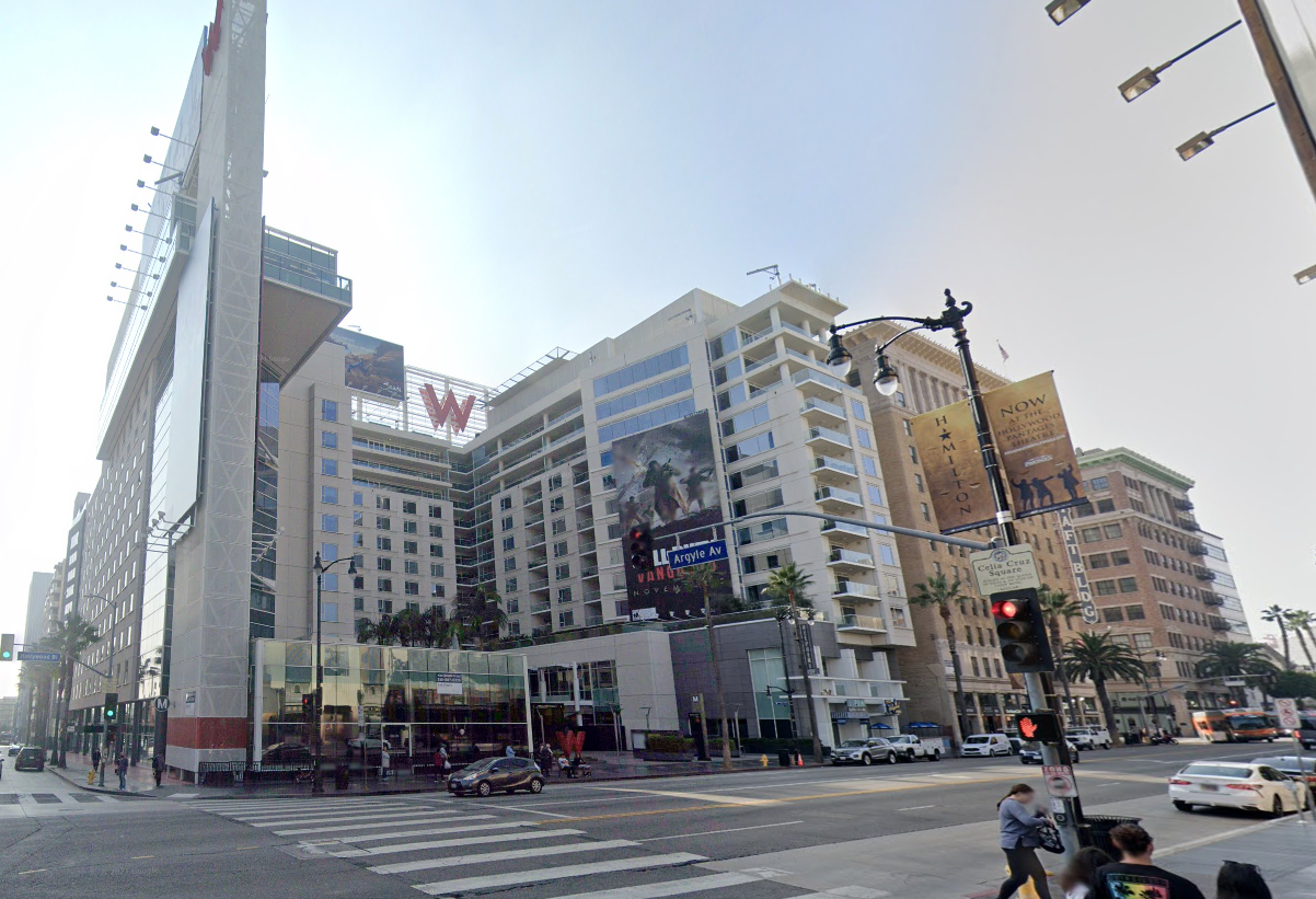 Oaktree, Trinity JV Pays $197M For W Hollywood Hotel 
