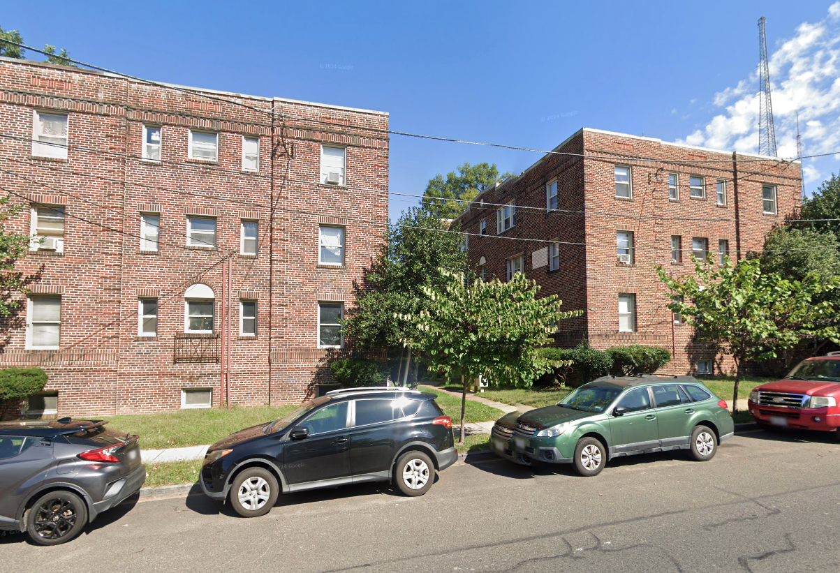The apartment buildings at 1309 and 1315 Missouri Ave. NW, two of the properties named in the judge's order. 