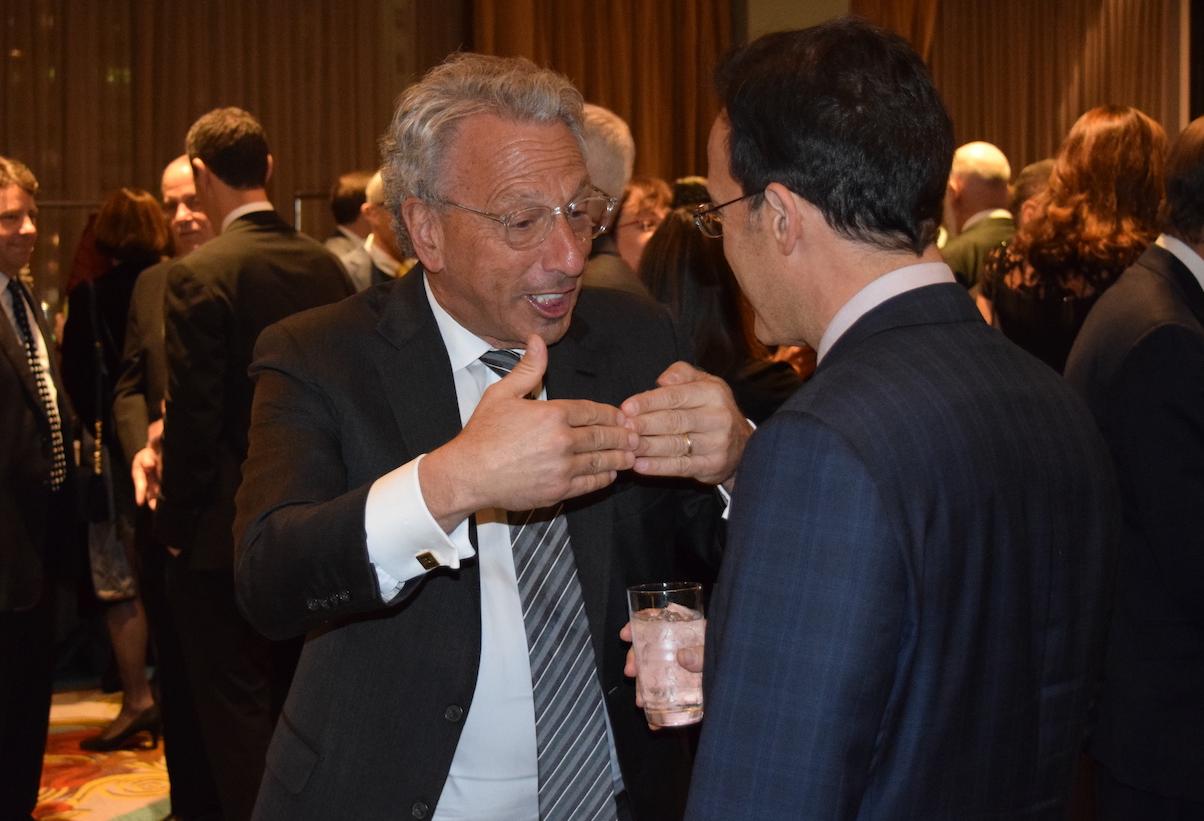 Newmark Knight Frank CEO Barry Gosin at REBNY's 124th banquet Jan. 16, 2020