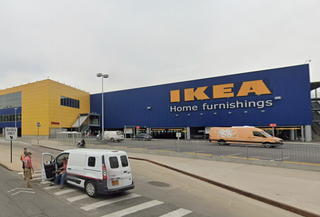 IKEA's most famous NYC location in Red Hook, Brooklyn.