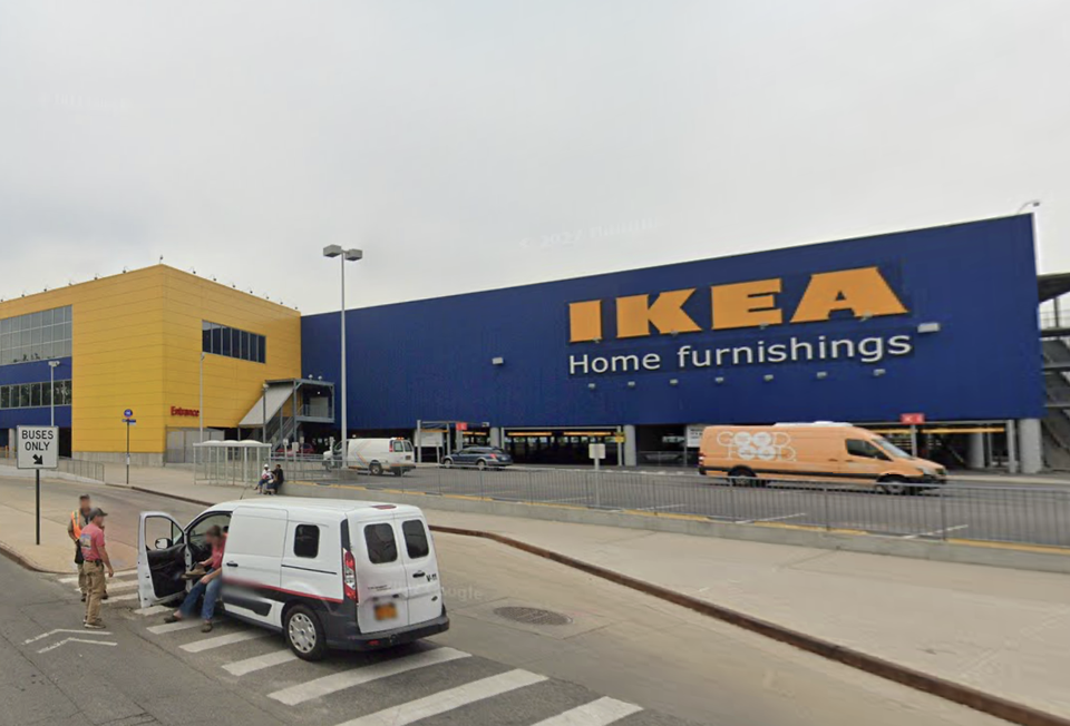 IKEA's most famous NYC location in Red Hook, Brooklyn.