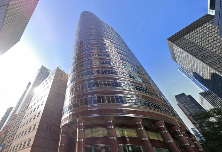 The Lipstick Building at 885 Third Ave., where law firm Fox Horan & Camerini LLP took 19K SF of office space this week.
