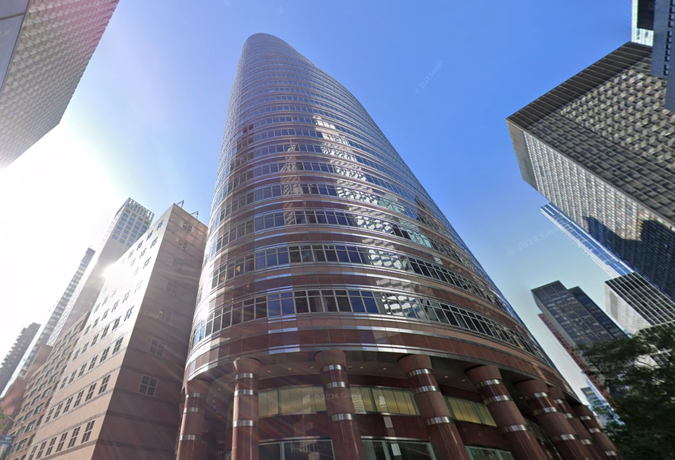 The Lipstick Building at 885 Third Ave., where law firm Fox Horan & Camerini LLP took 19K SF of office space this week.