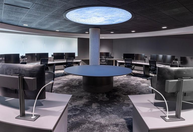 Intuitive Machine's headquarters in Clear Lake.