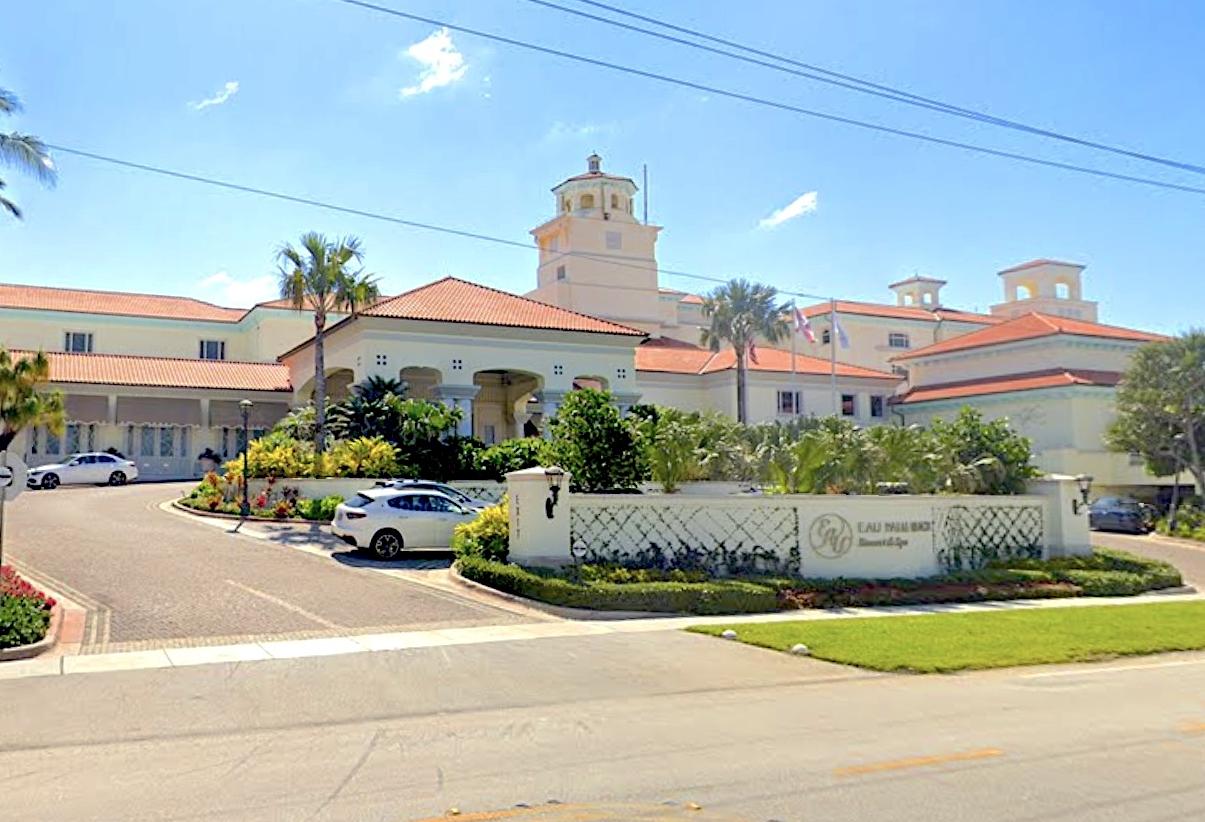 Eau Palm Beach Spa and Resort 100 S. Ocean Blvd Larry Ellison Palm Beach Manapalan