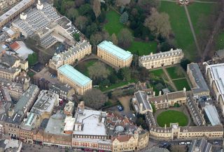 Aerial view Cambridge