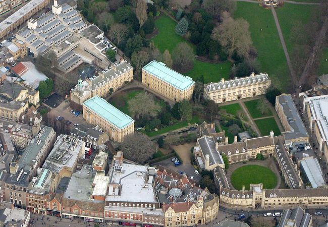 Aerial view Cambridge
