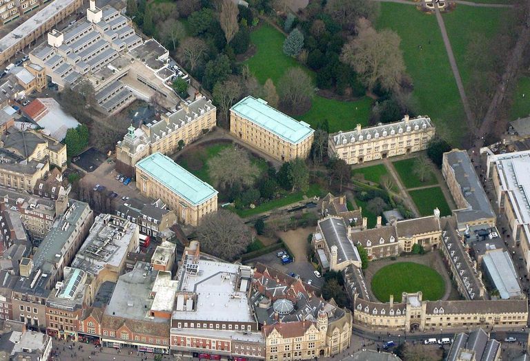 Aerial view Cambridge