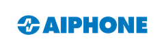 The image shows the blue text logo