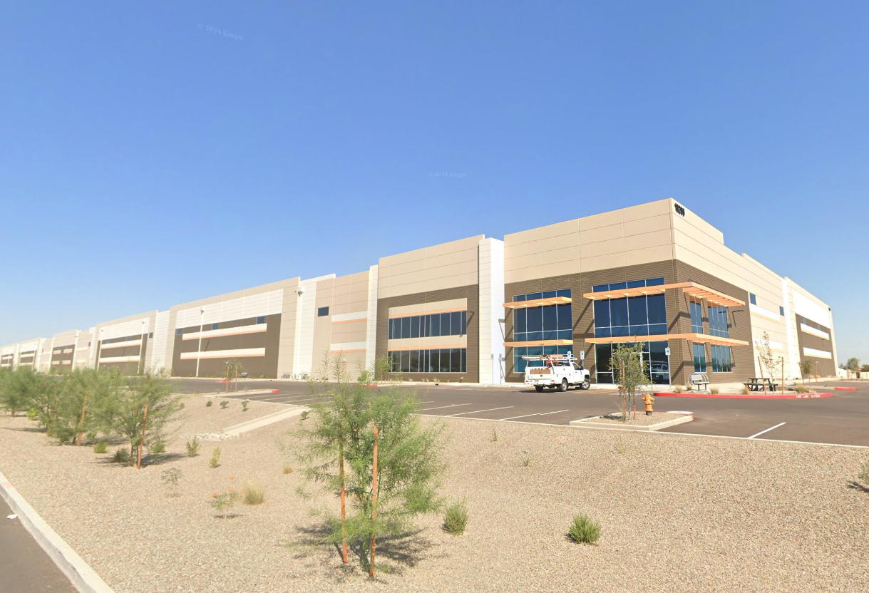 The Department of Homeland Security paid Rockefeller Group $70M for this warehouse in Surprise, Arizona.