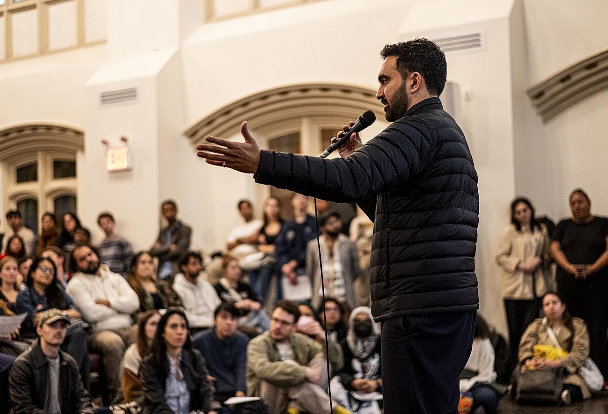 NYC mayoral candidate Zohran Mamdani in November 2024.