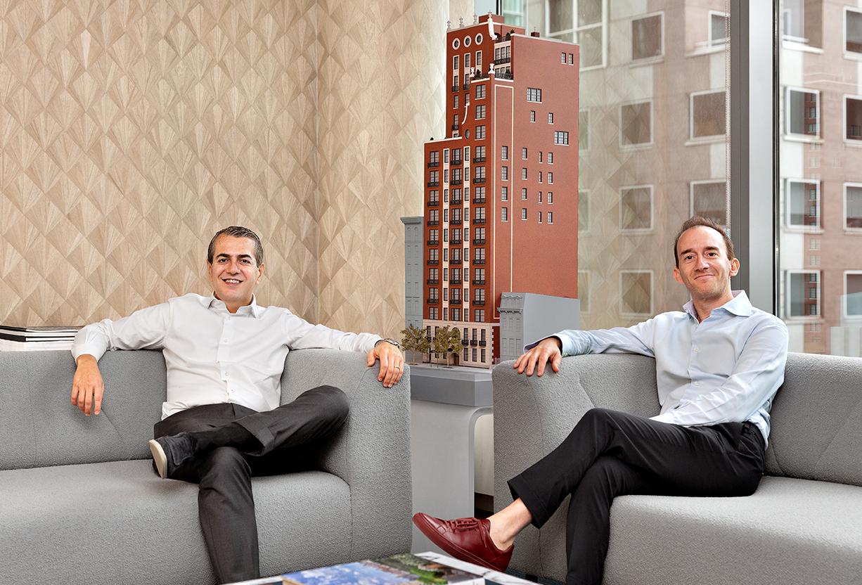 Robert Schwartz and Joshua Crane, co-founders and principals of construction lender S3 Capital.