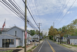 Main Street in Lumberton, New Jersey. 