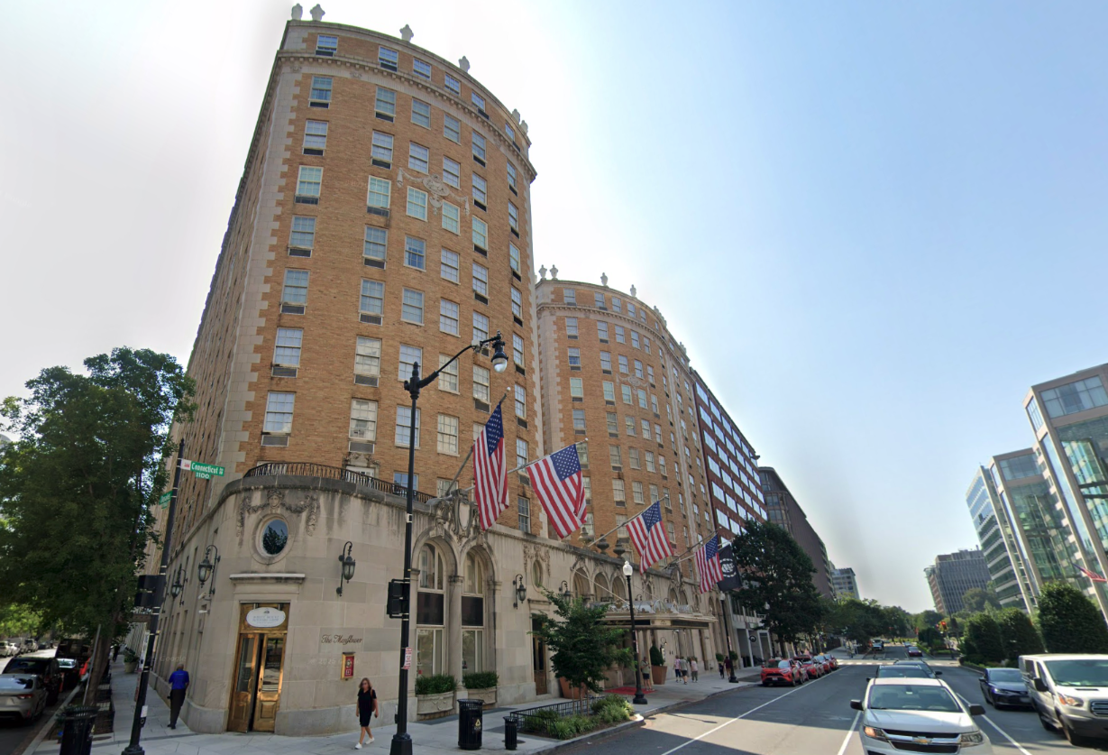 The Mayflower Hotel in D.C., one of the few assets ARI would continue to own after the loan sale. 