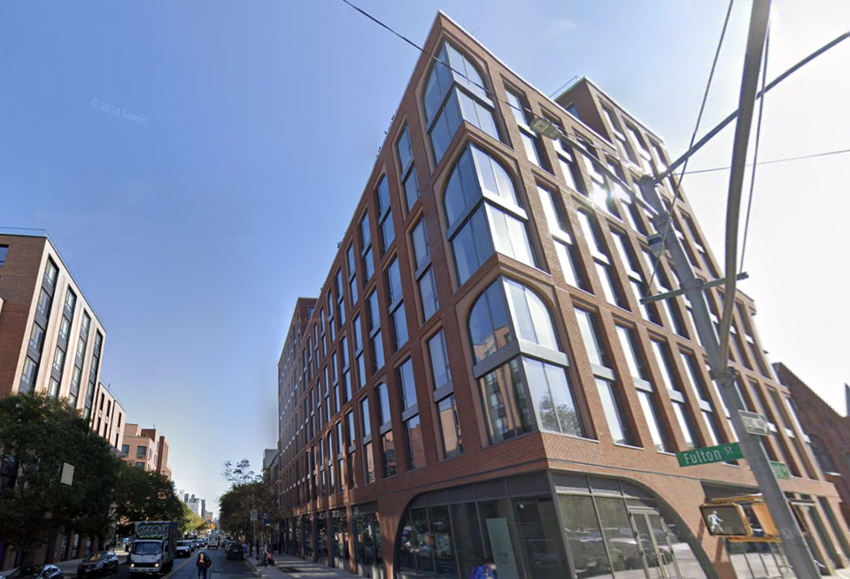 445 Grand Ave., where Haussmann Development nabbed a $49.5M refi loan from QuadReal Property Group this week.