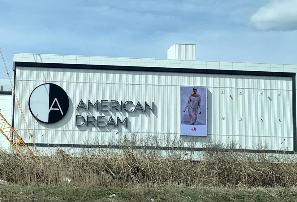 The American Dream mall at the Meadowlands in New Jersey