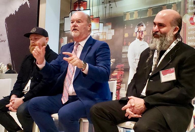Neighborhood Goods CEO Matt Alexander, JLL Americas Retail President and CEO Greg Maloney and Thyng CEO Ed LaHood discuss the innovative products coming to retail at ICSC RECon 2019 in Las Vegas.   