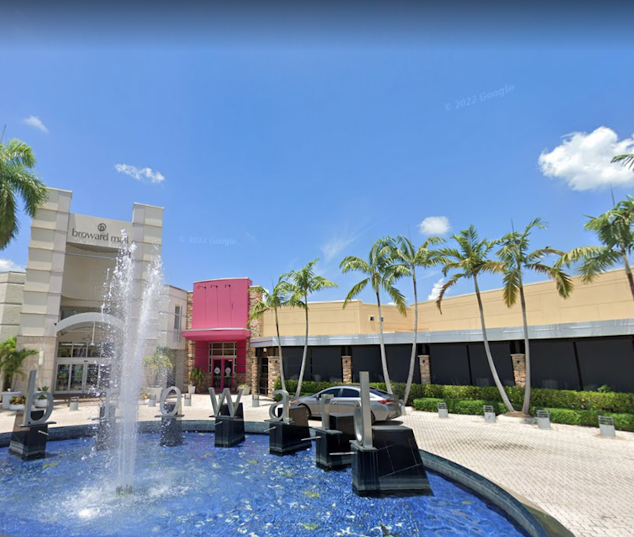 Google image of the entrance at Broward Mall in Plantation, Fla.