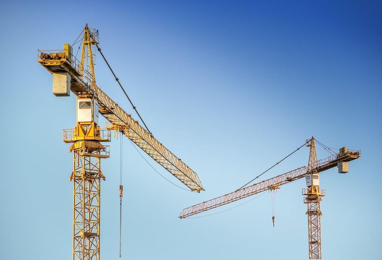 Construction cranes